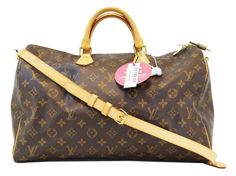 louis vuitton speedy handbag monogram canvas 40|Speedy Bandoulière 40 Mon Monogram, Bespoke Large Bag .